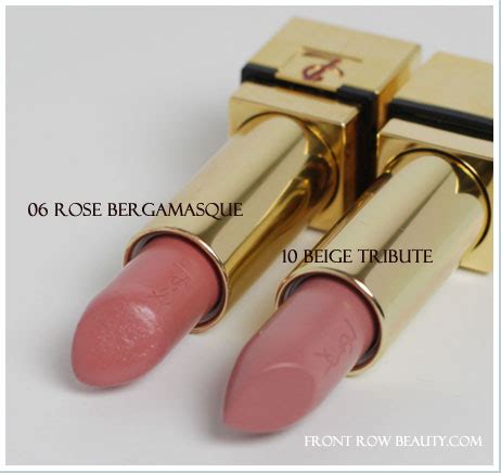 ysl rouge pur couture 10 swatch|YSL beige tribute.